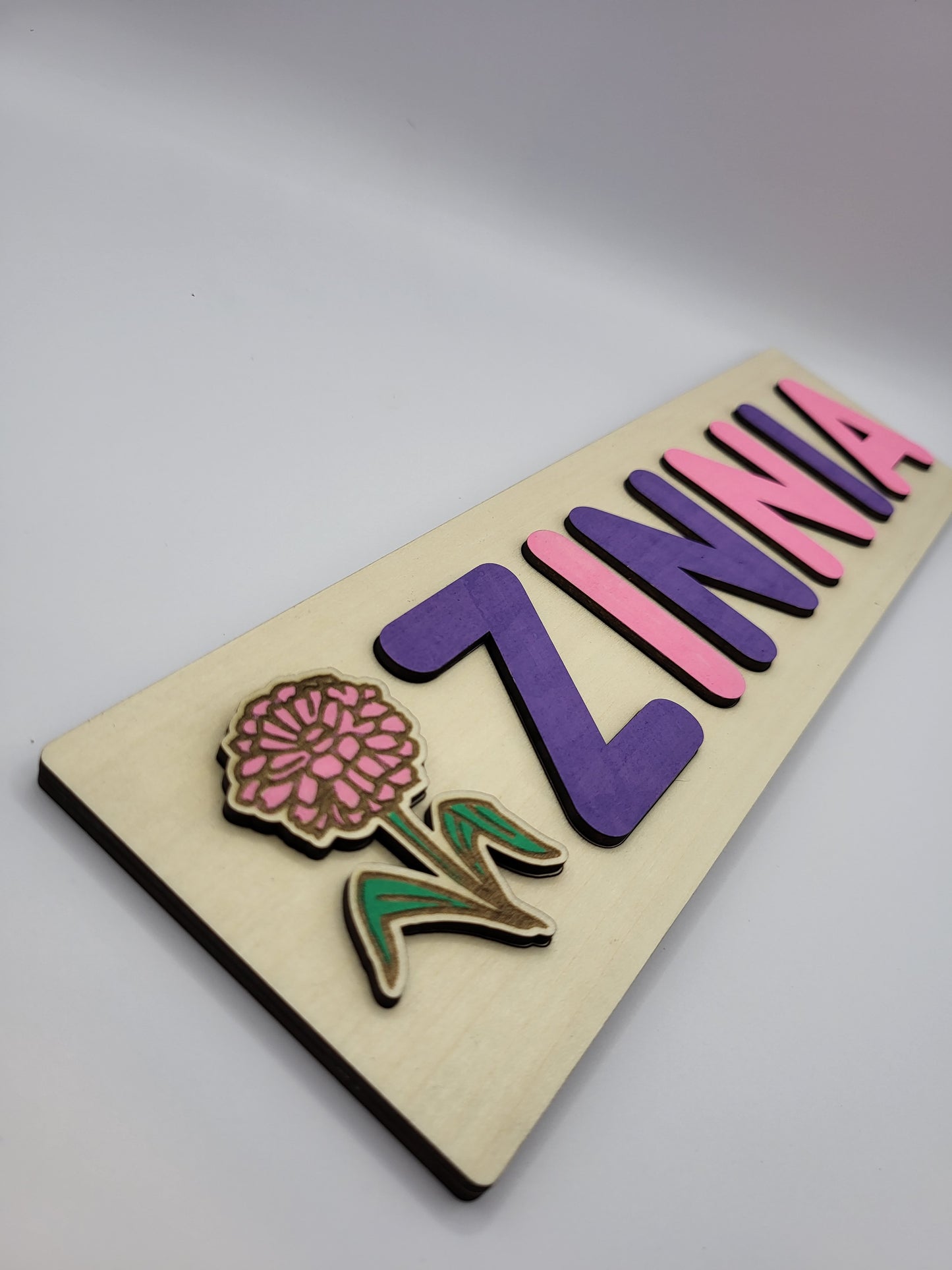 Puzzle name board