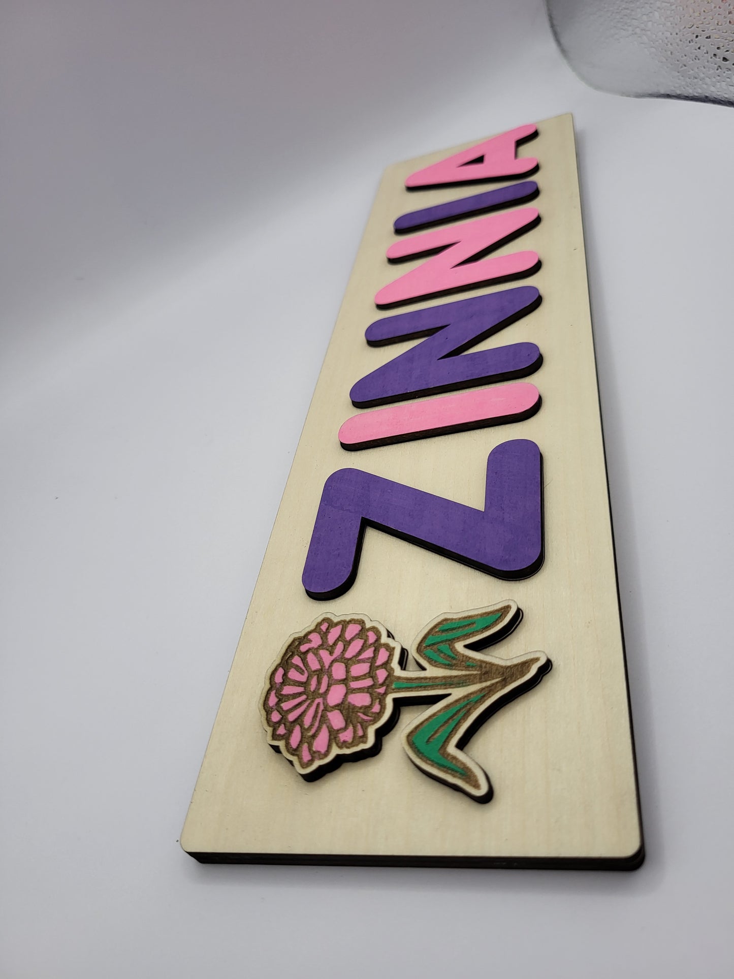 Puzzle name board
