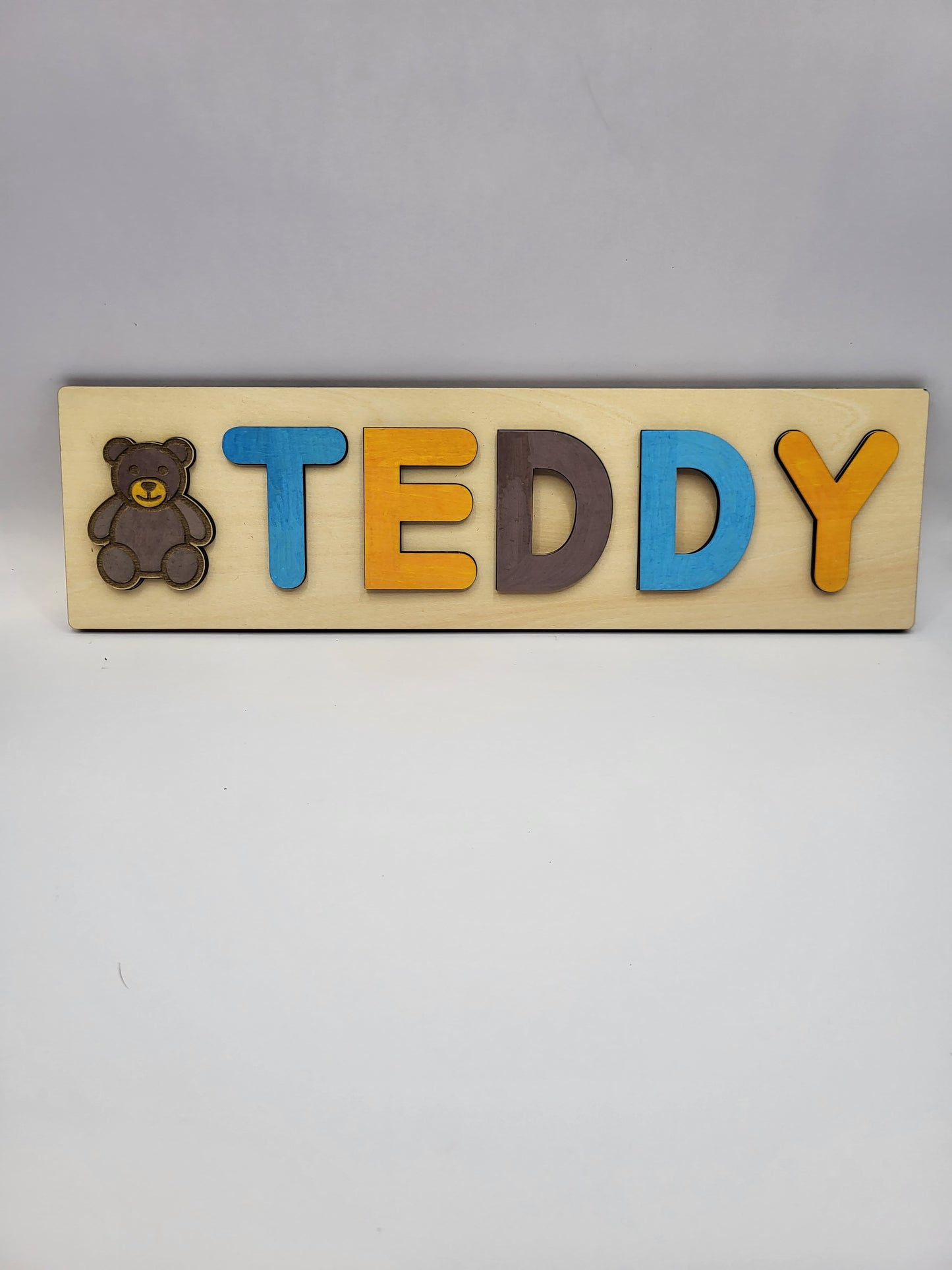 Puzzle name board