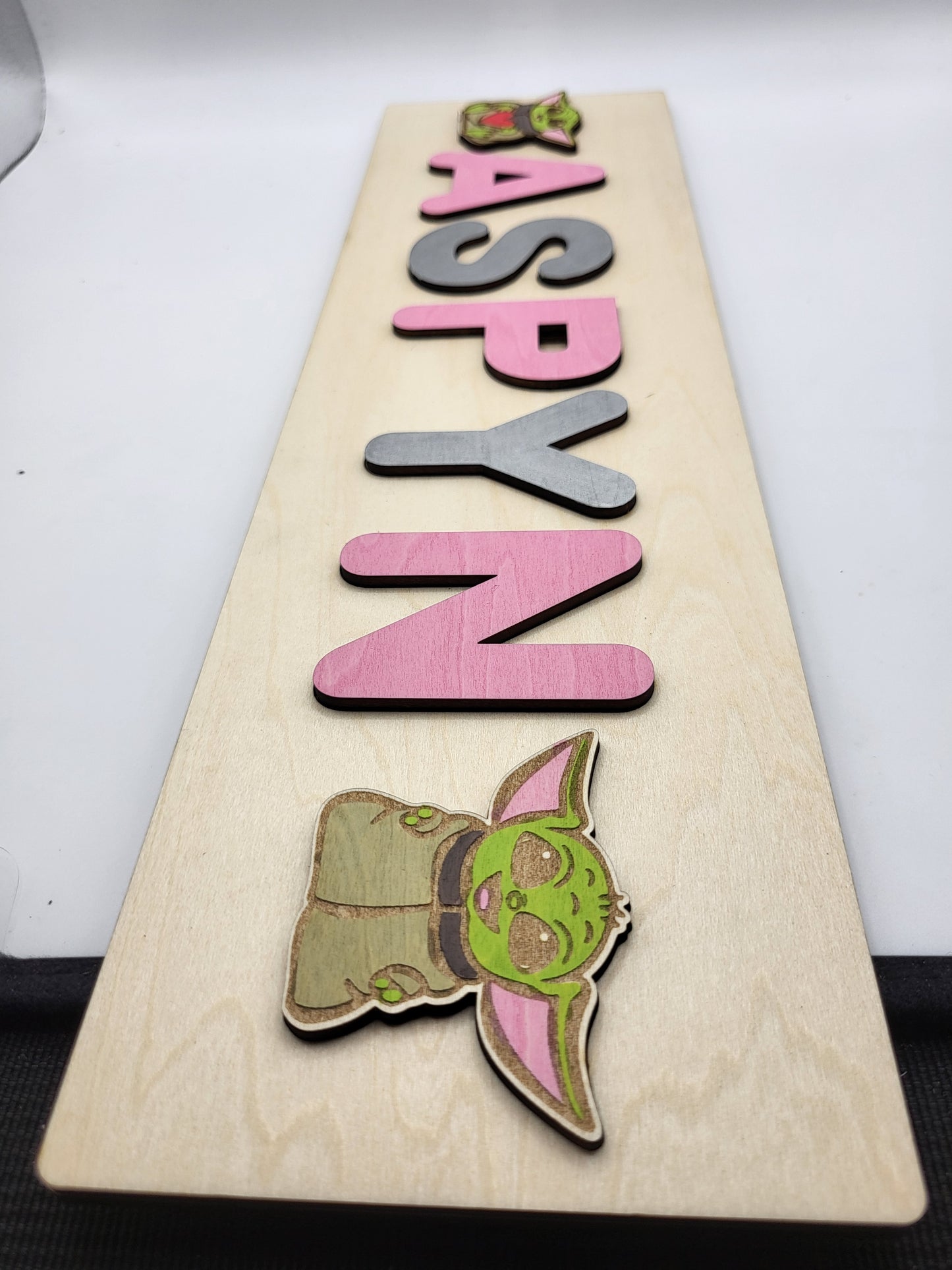 Puzzle name board