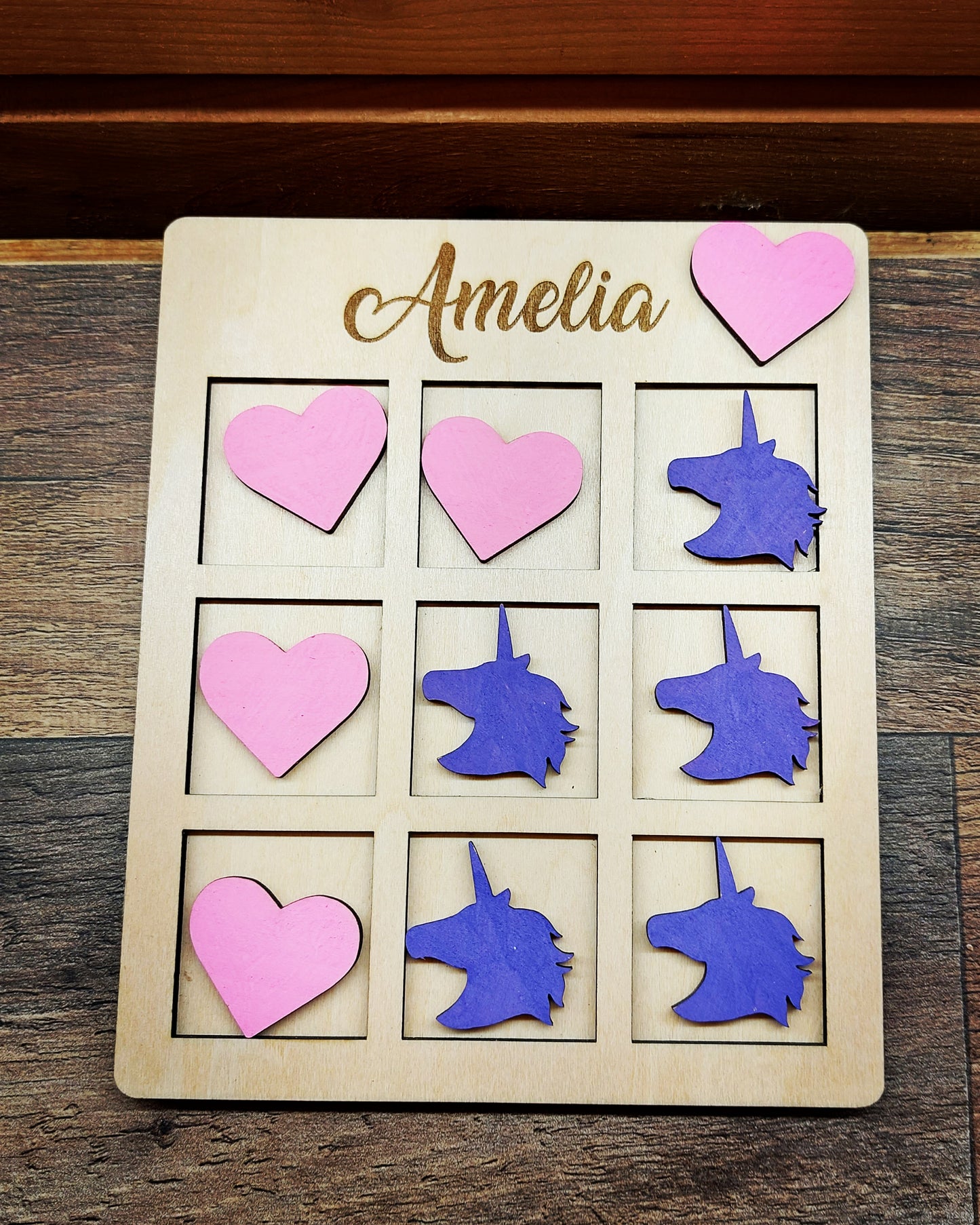 Tic tac toe boards