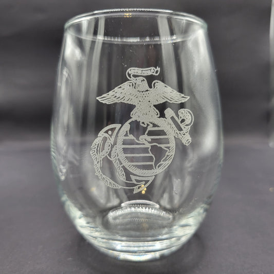 United States Marine Corps glassware