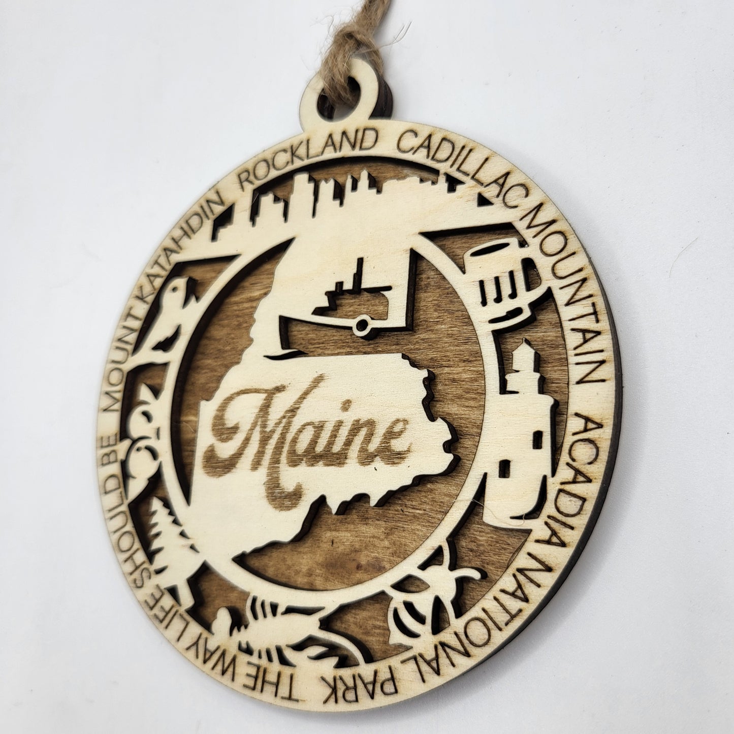 Maine Ornament