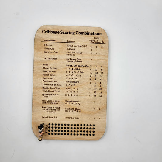 Cribbage Score Card