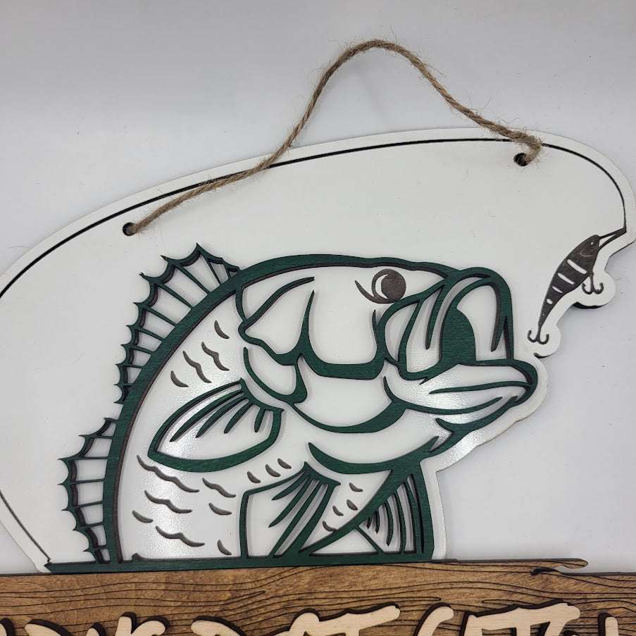 Best Catch Fishing Sign – WillowberryWorkshop