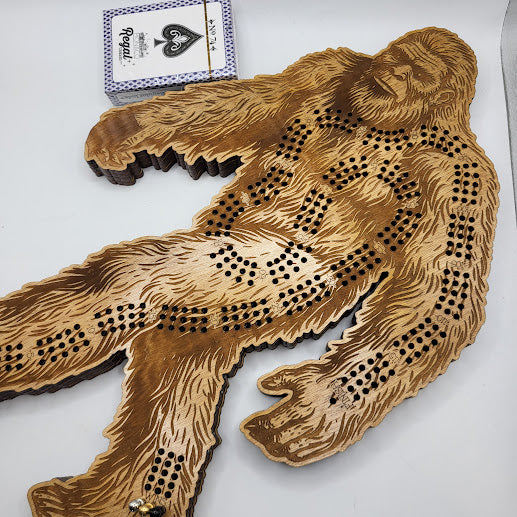 Bigfoot Cribbage Board