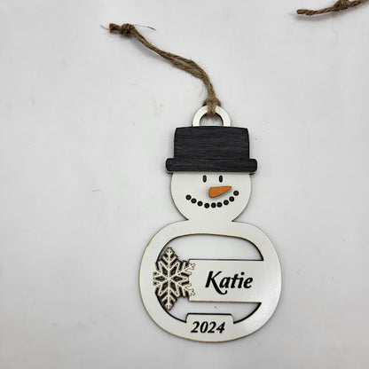 Snowman Ornament