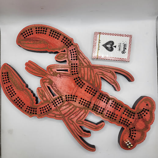 Lobster Cribbage Board
