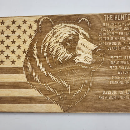 Bear Hunters Prayer Sign 2