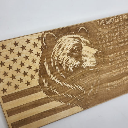 Bear Hunters Prayer Sign 2