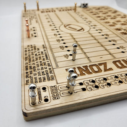 Dice Football Wooden Game