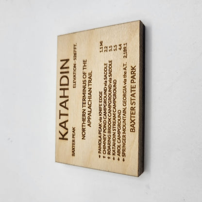 Mount Katahdin Sign Replica Magnet