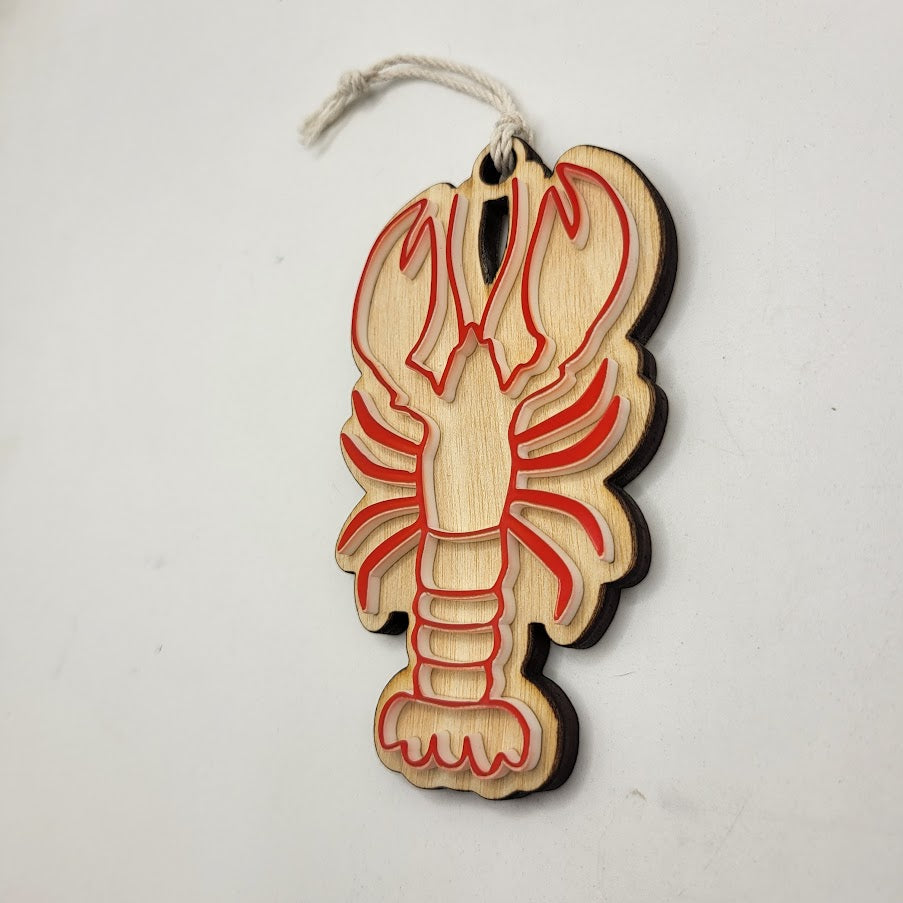 Lobster Christmas Ornament