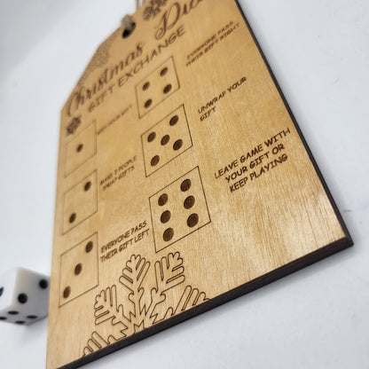 Christmas Dice Ornament