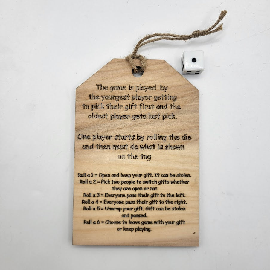 Christmas Dice Ornament
