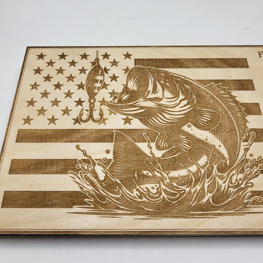 Fisherman's Prayer Sign - Bass