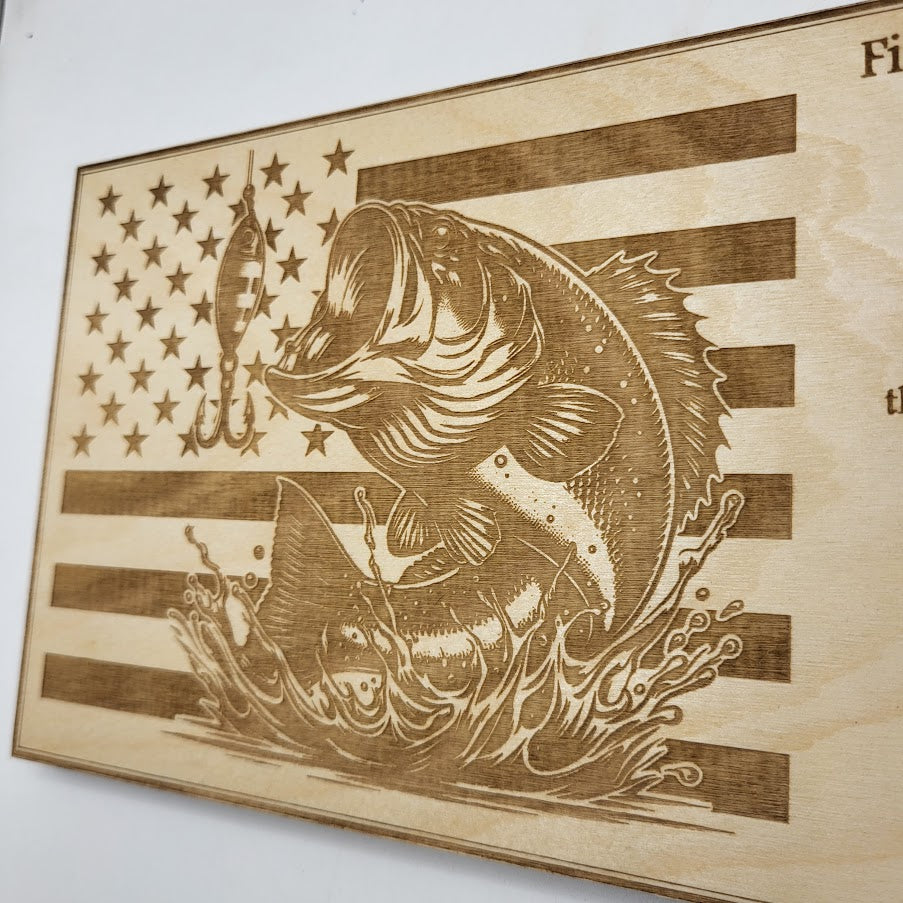 Fisherman's Prayer Sign - Bass