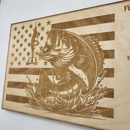 Fisherman's Prayer Sign - Bass