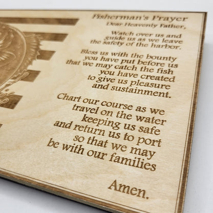 Fisherman's Prayer Sign - Bass