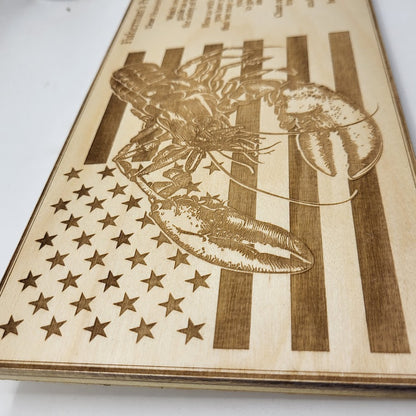 Fisherman's Prayer Sign - Lobster