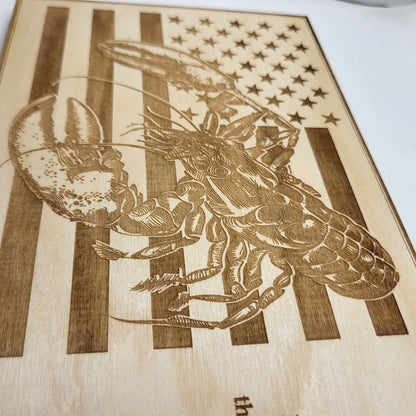 Fisherman's Prayer Sign - Lobster