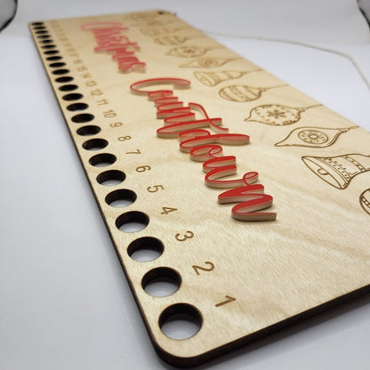 Candy Cane Countdown - Hanging Ornaments