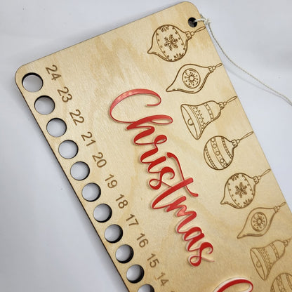 Candy Cane Countdown - Hanging Ornaments