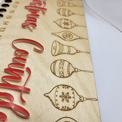 Candy Cane Countdown - Hanging Ornaments