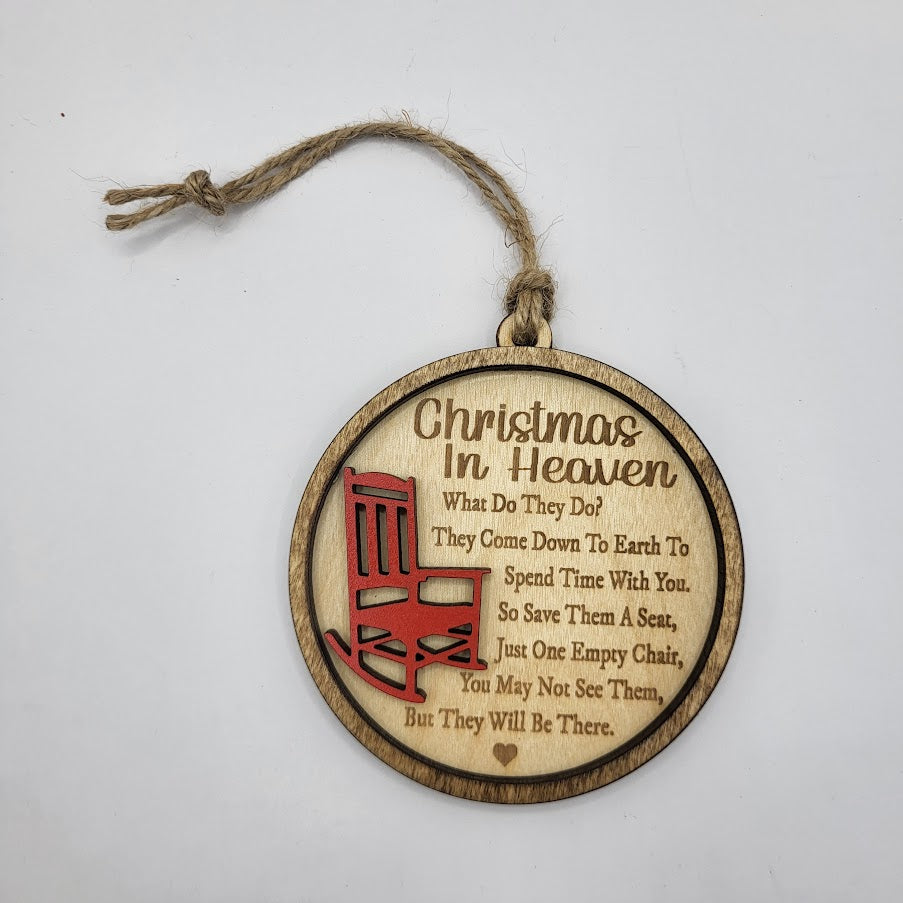 Christmas in Heaven Ornament