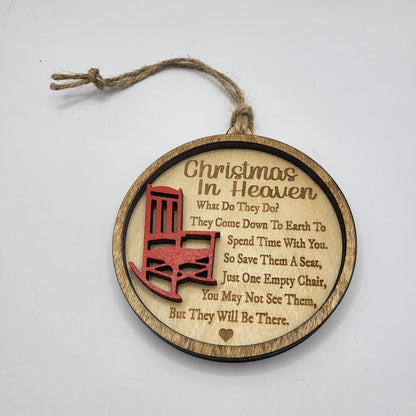 Christmas in Heaven Ornament