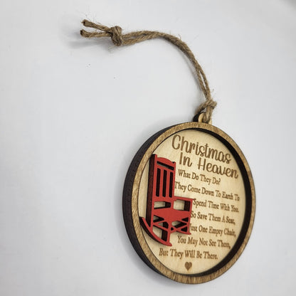 Christmas in Heaven Ornament