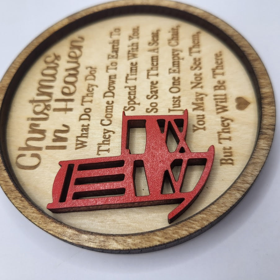 Christmas in Heaven Ornament