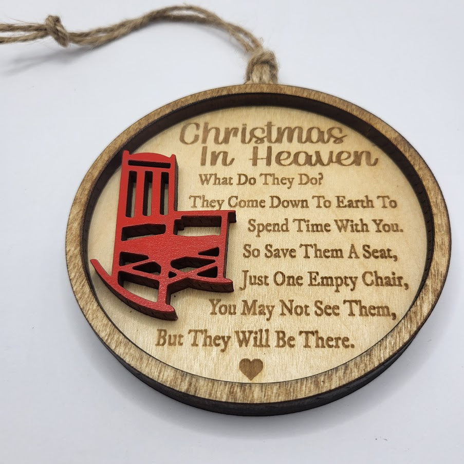 Christmas in Heaven Ornament