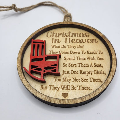 Christmas in Heaven Ornament