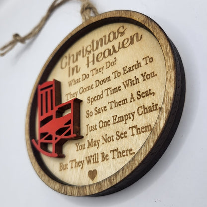 Christmas in Heaven Ornament