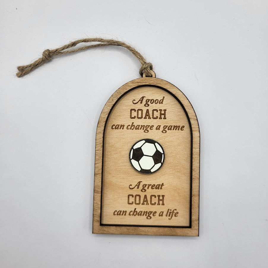 Soccer Coach Ornament