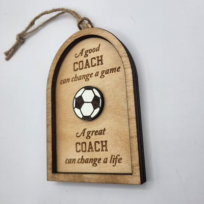 Soccer Coach Ornament