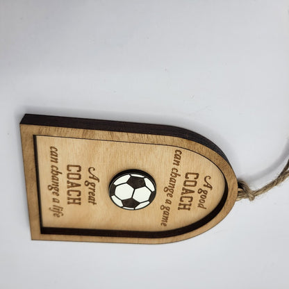 Soccer Coach Ornament