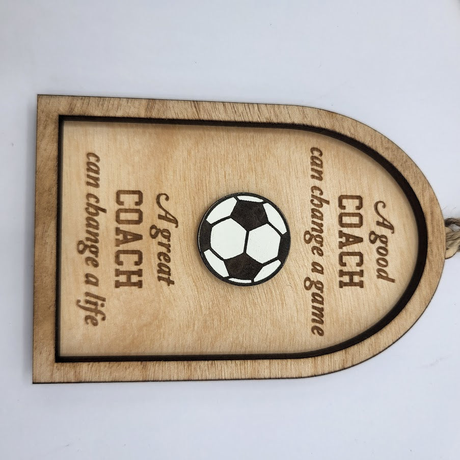 Soccer Coach Ornament