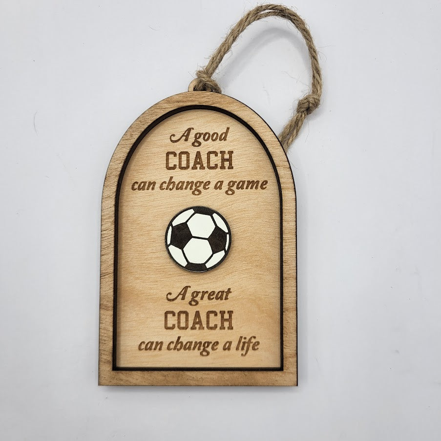 Soccer Coach Ornament