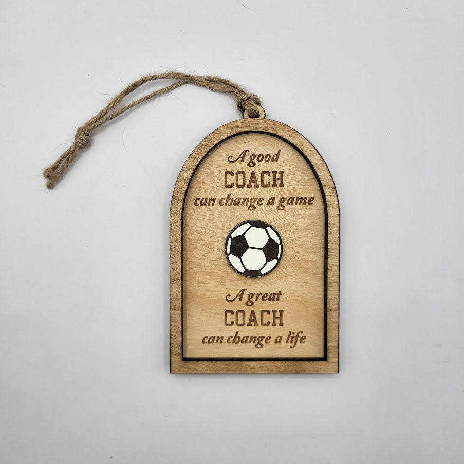 Soccer Coach Ornament