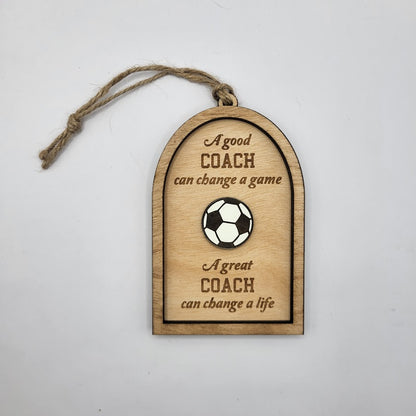 Soccer Coach Ornament