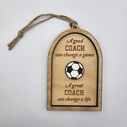 Soccer Coach Ornament