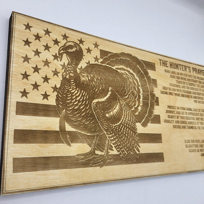 Turkey Hunter's Prayer Sign