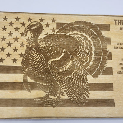 Turkey Hunter's Prayer Sign