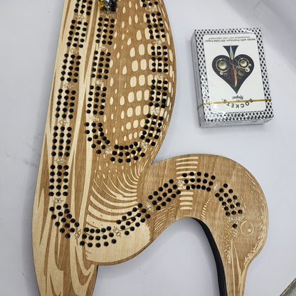 Loon Cribbage Board