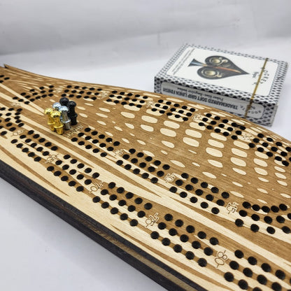 Loon Cribbage Board