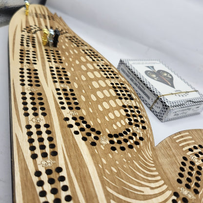 Loon Cribbage Board