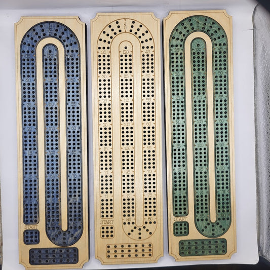 Classic 3 Track Cribbage Board