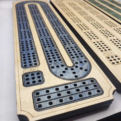 Classic 3 Track Cribbage Board